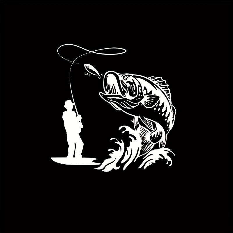 Outdoor Adventure Rv - Fishing Adventure Waterproof Removable Vinyl Sticker