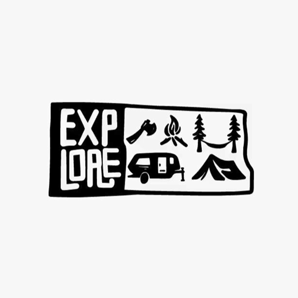 Outdoor Adventure Rv - Adventure Ready Vinyl Car Stickers Waterproof