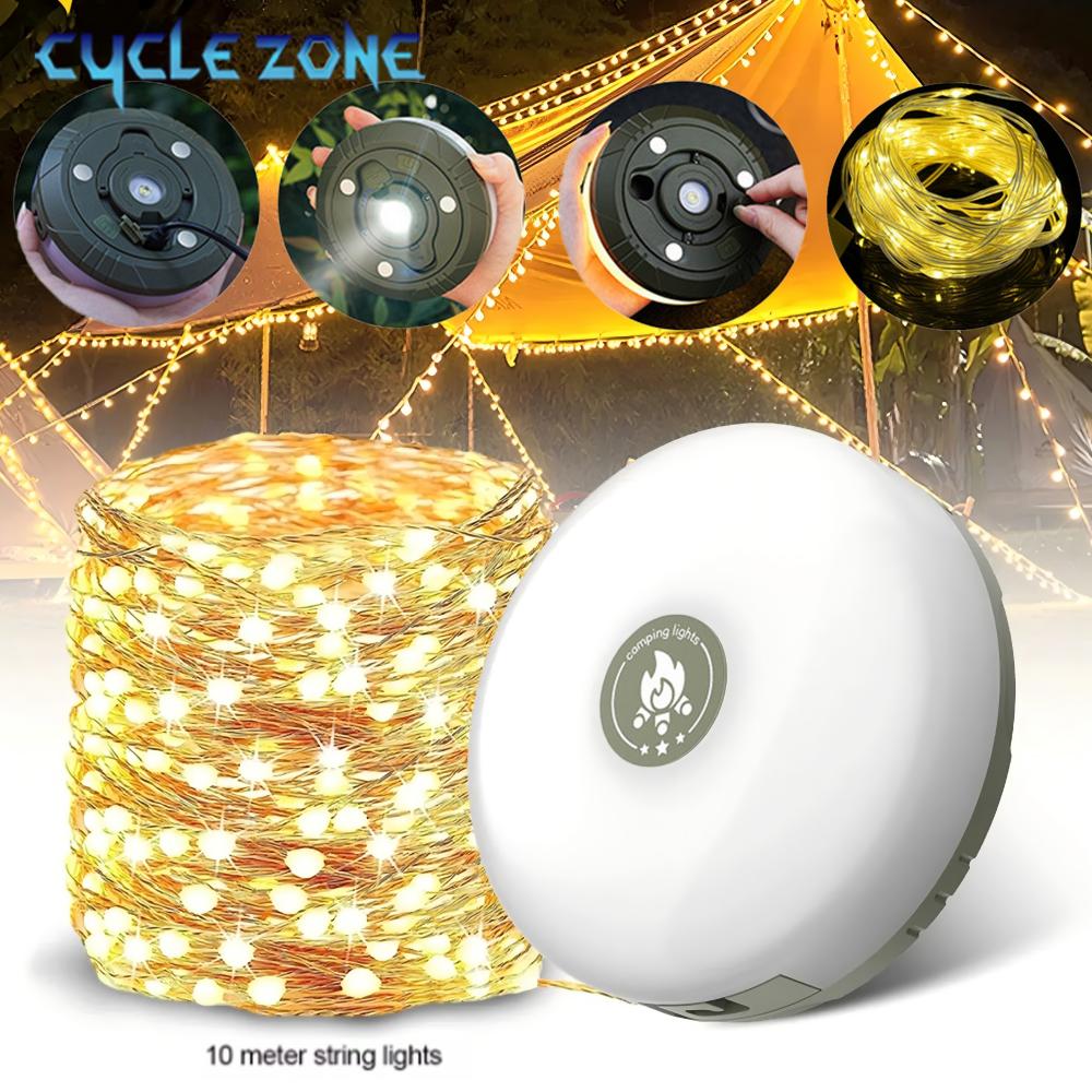 Outdoor Adventure Hunt - LED Camping Lamp with Reel Strip