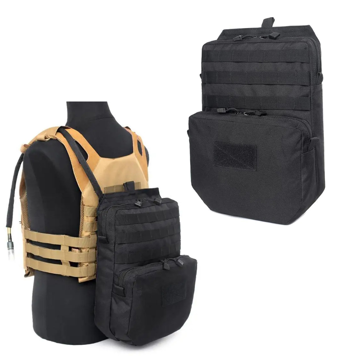 Outdoor Adventure Vest - Outdoor Molle Bag Camping Hydration Backpack
