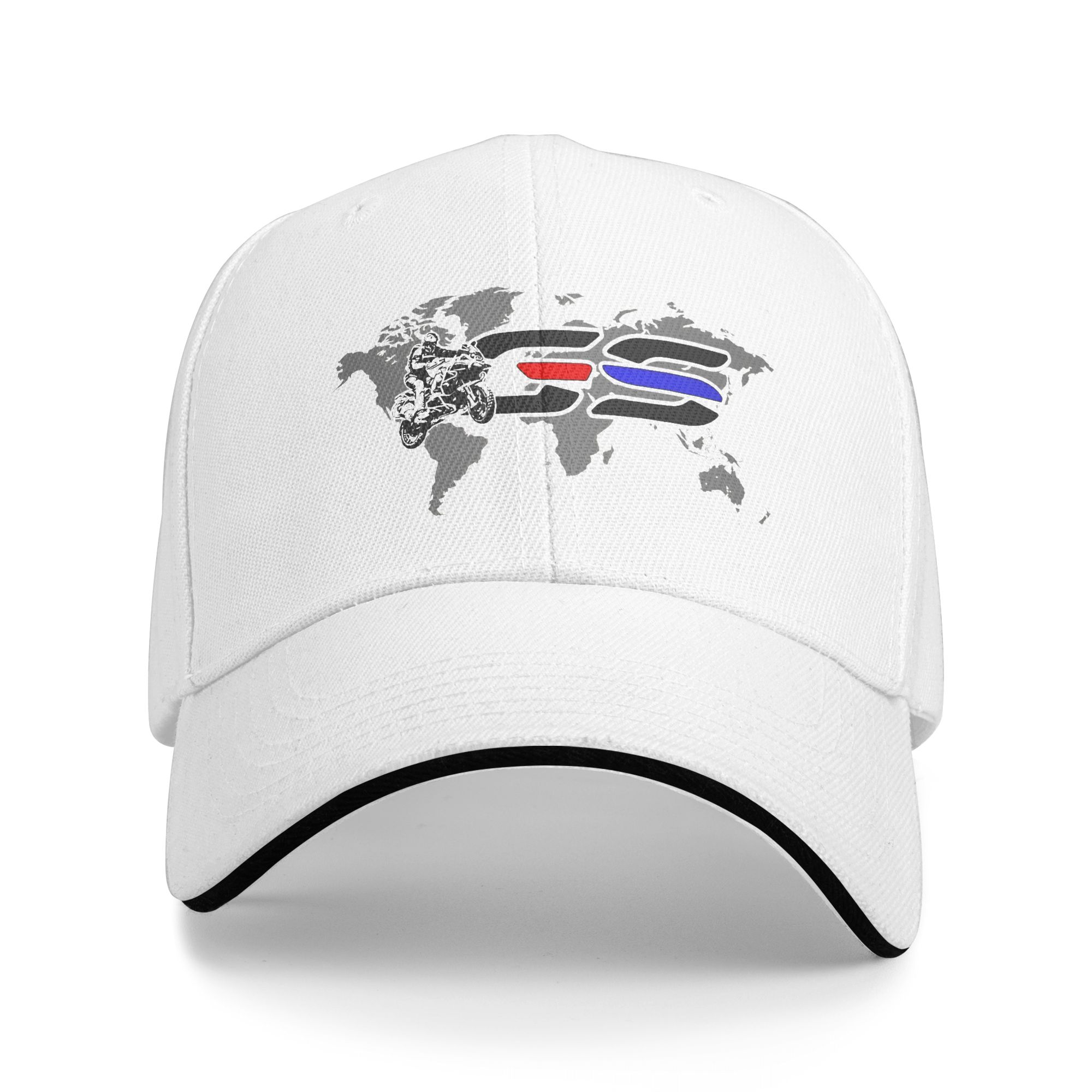 Outdoor Adventure Hat - Gs World Map Adventure Baseball Cap