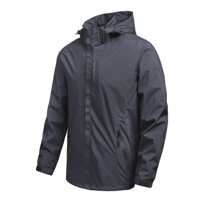 Men's Waterproof Rain Jacket L - Outdoor Adventure Hat 评论和价格