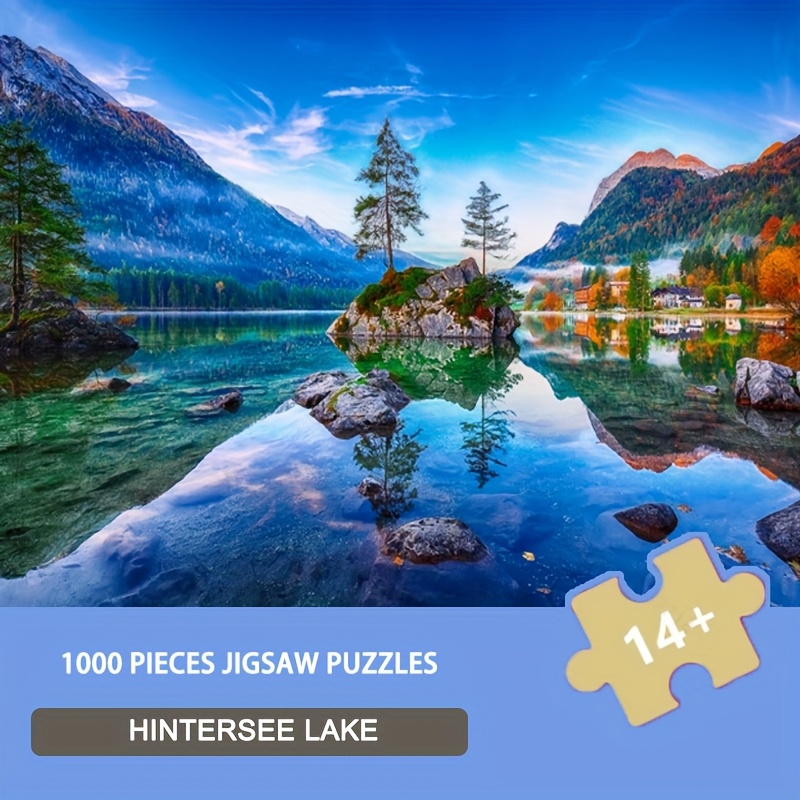 1000pcs Hintersee Lake Reflect - Outdoor Adventure Series 评论和价格