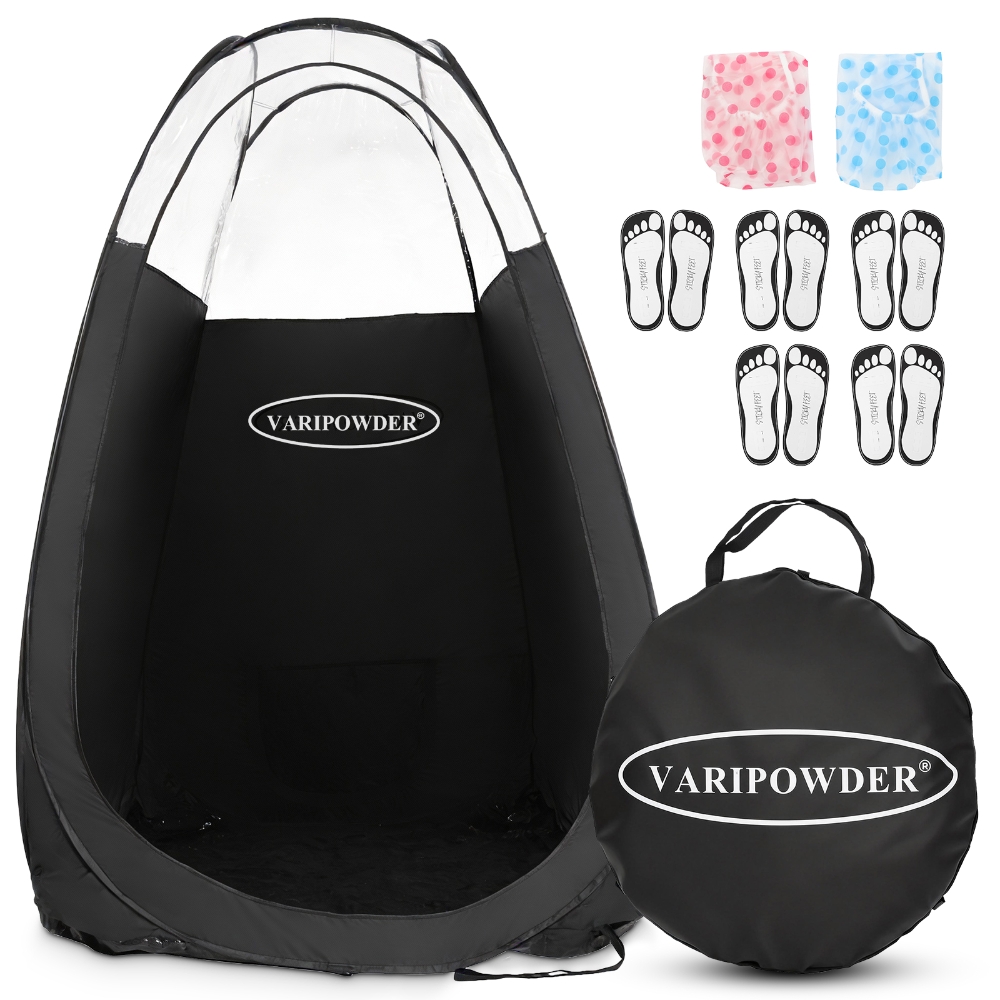 Black Spray Tanning Tent Porta - Outdoor Adventure Tent 评论和价格