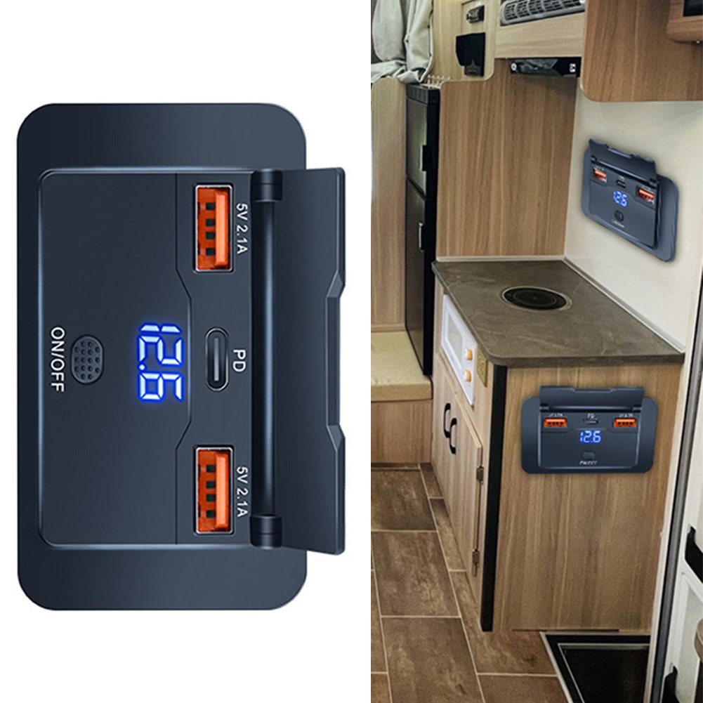 Truck Power Outlet RV Socket C - Outdoor Adventure Rv 评论和价格