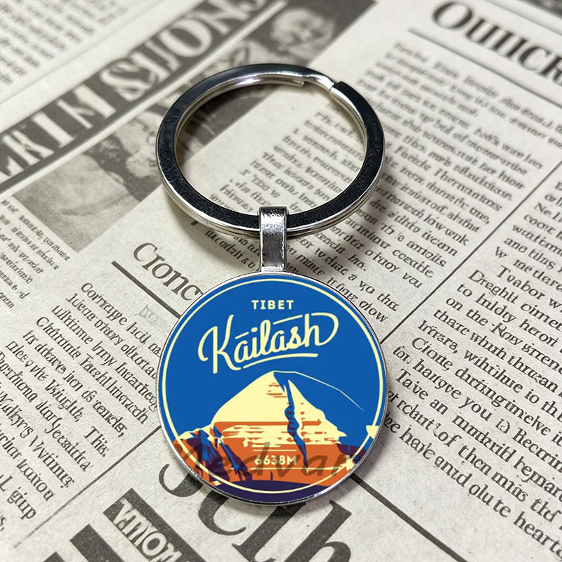 Camping Adventure Glass Keycha - Outdoor Adventure Rv 评论和价格