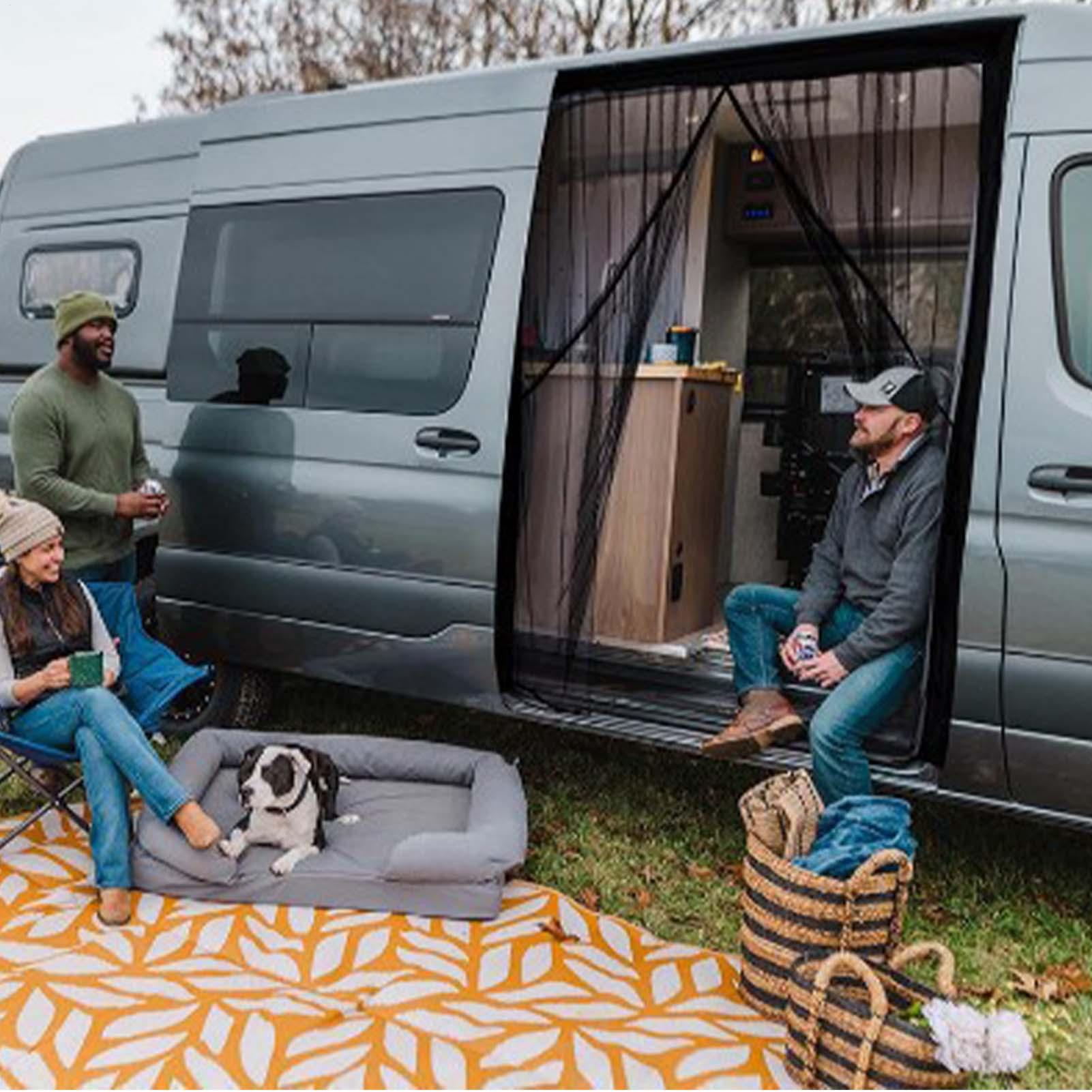 Van Door Screen UV-Resistant N - Outdoor Adventure Rv 评论和价格