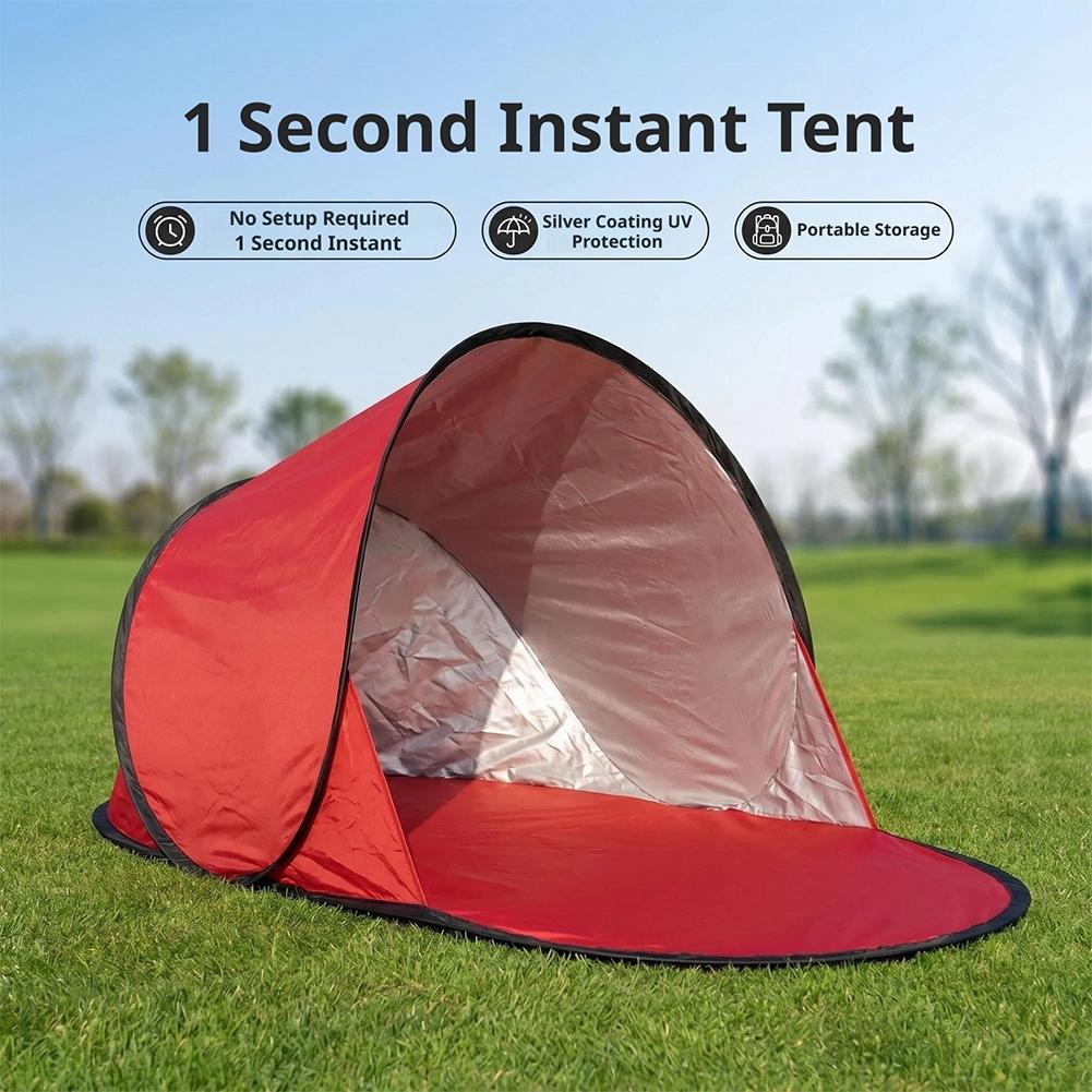 Pop Up Beach Tent UPF50+ UV Pr - Outdoor Adventure Tent 评论和价格