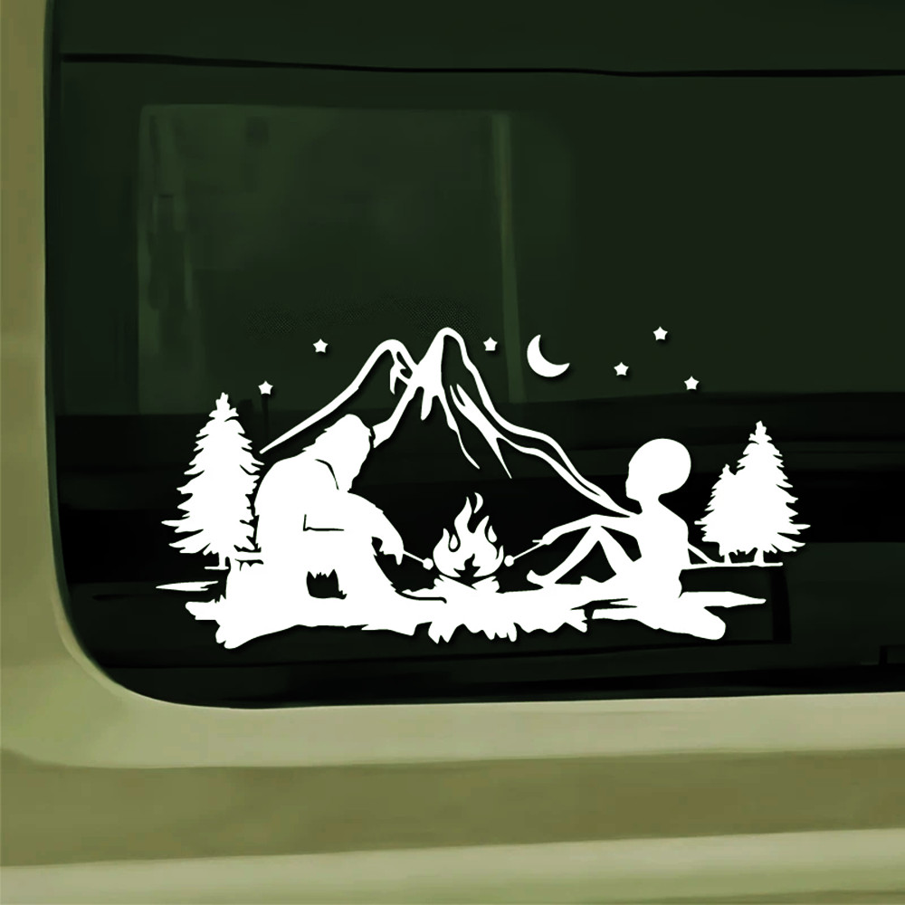 Alien and Bigfoot Campfire Vin - Outdoor Adventure Rv 评论和价格
