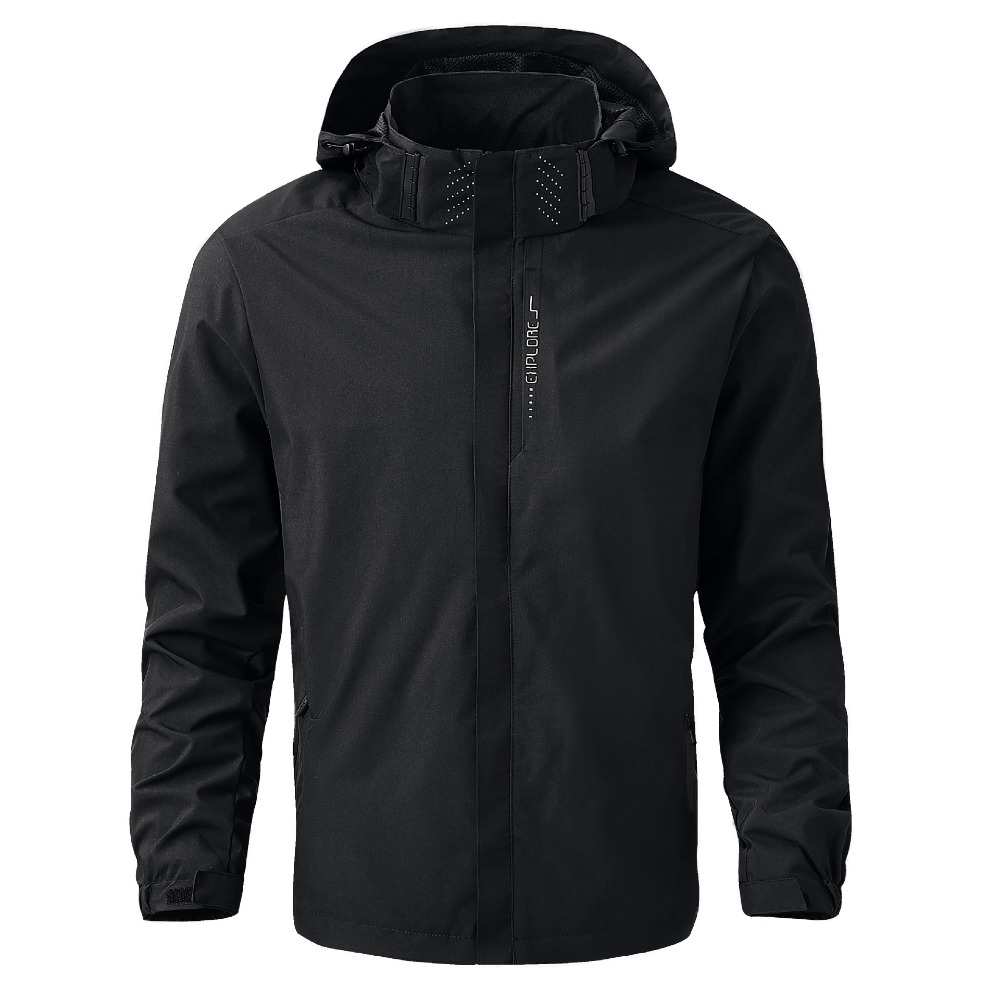 Men's Waterproof Rain Jacket L - Outdoor Adventure Hat 评论和价格