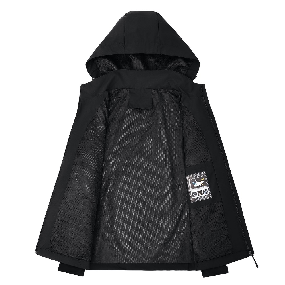 Men's Waterproof Rain Jacket L - Outdoor Adventure Hat 评论和价格