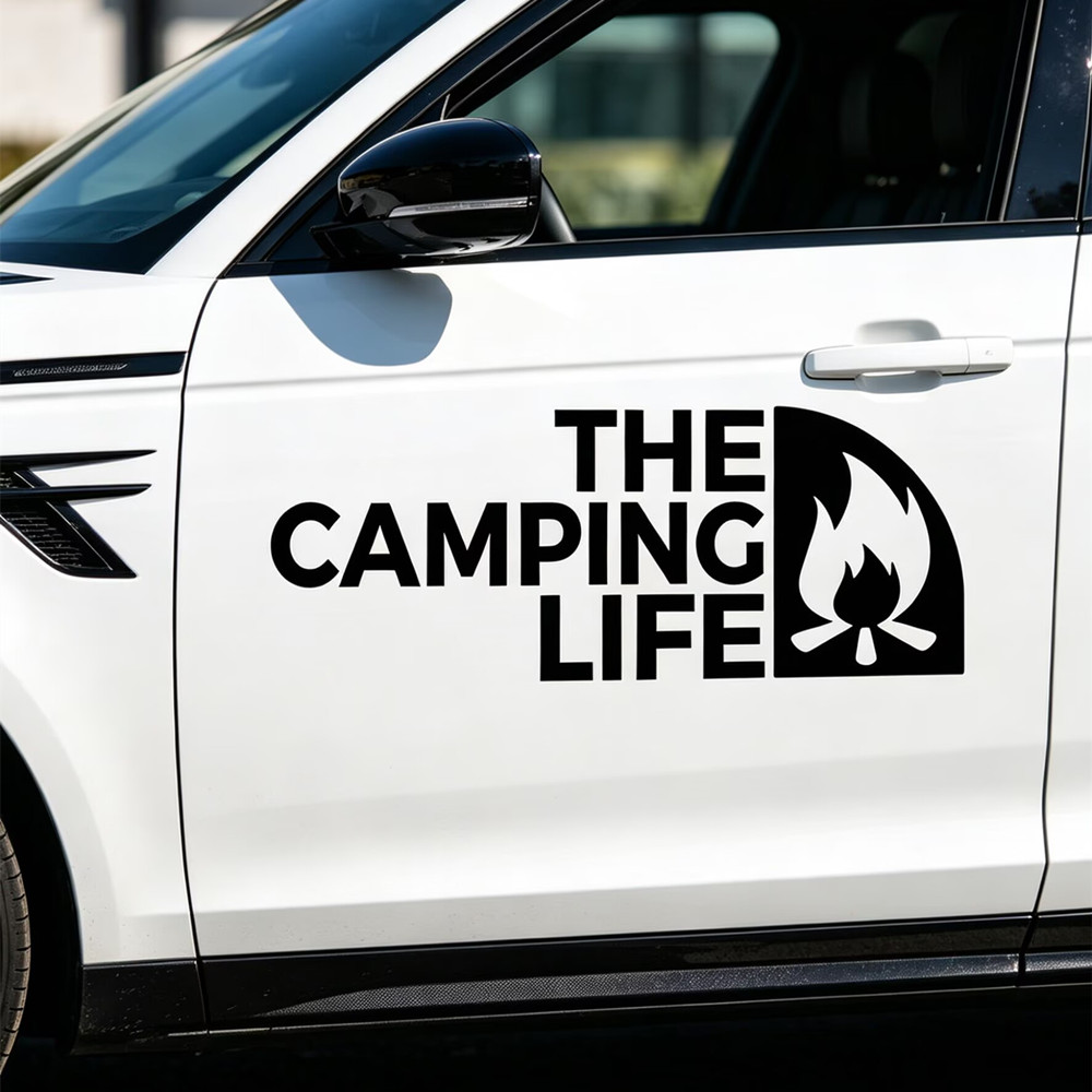 Fun Camping Adventure Vinyl De - Outdoor Adventure Rv 评论和价格