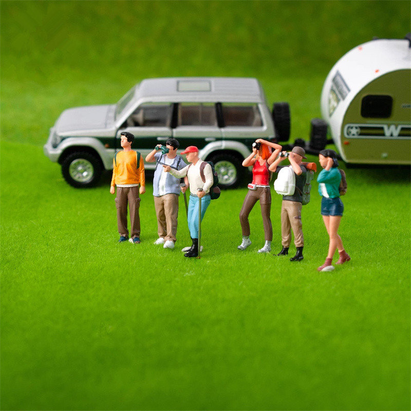 1/64 Resin Painted 3D Printing - Outdoor Adventure Movies 评论和价格