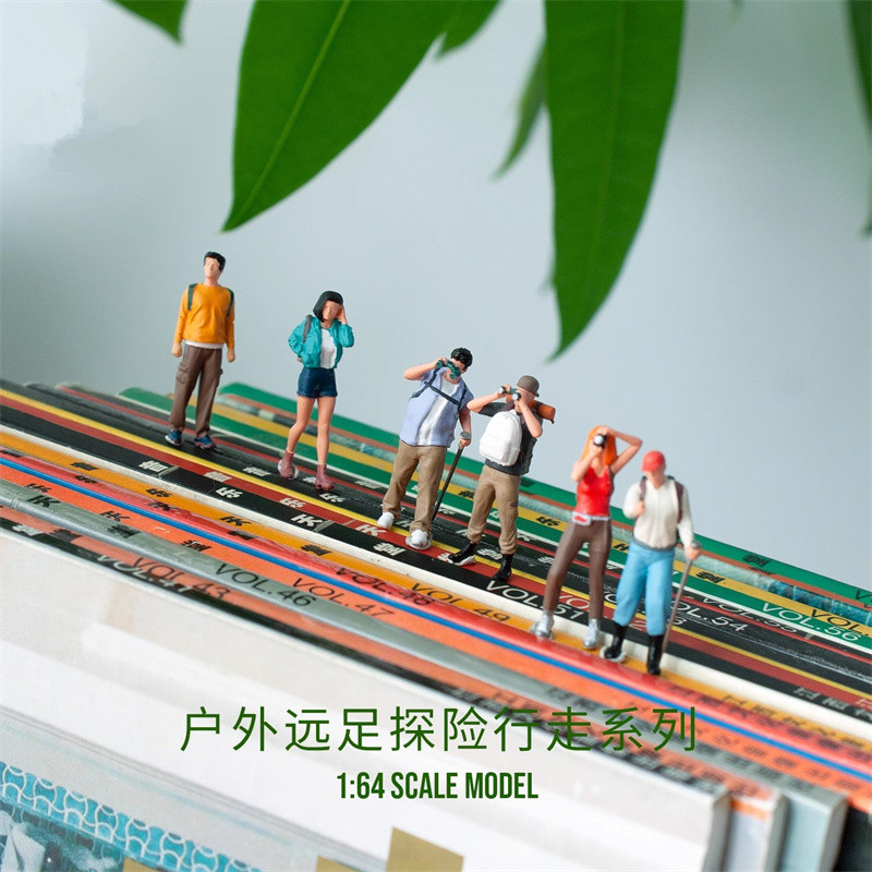 1/64 Resin Painted 3D Printing - Outdoor Adventure Movies 评论和价格