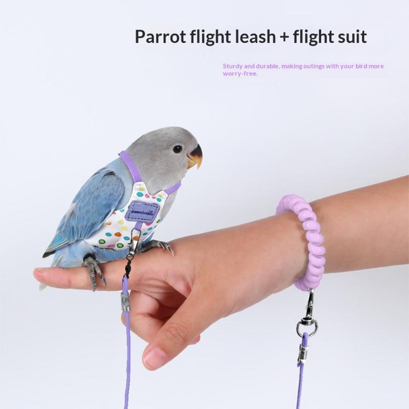 Escape Proof Parrot Harness Le - Outdoor Adventure Vest 评论和价格