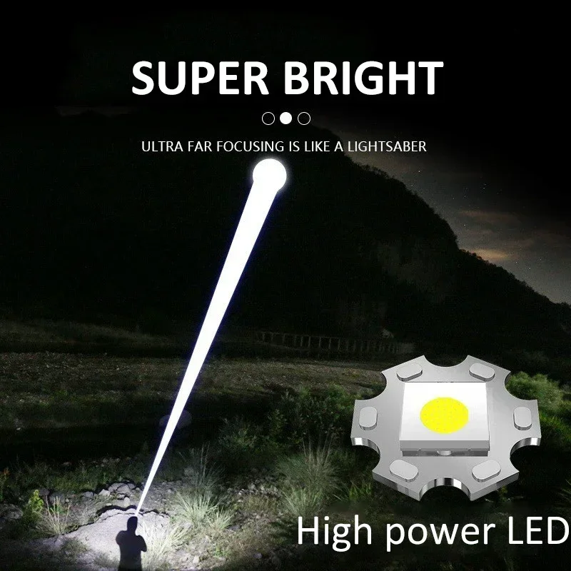 900000LM Powerful LED Flashlig - Outdoor Adventure And Travel 评论和价格
