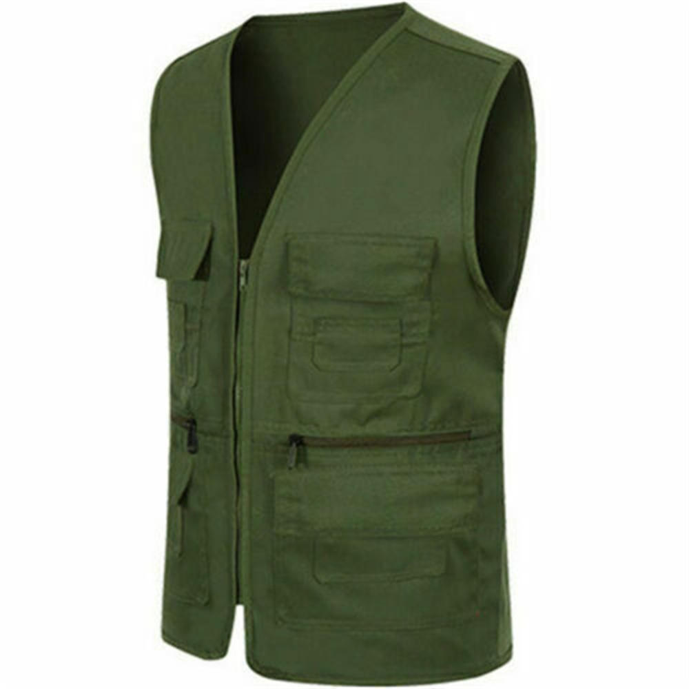 Men's Multi-pocket Workwear Ve - Outdoor Adventure Vest 评论和价格
