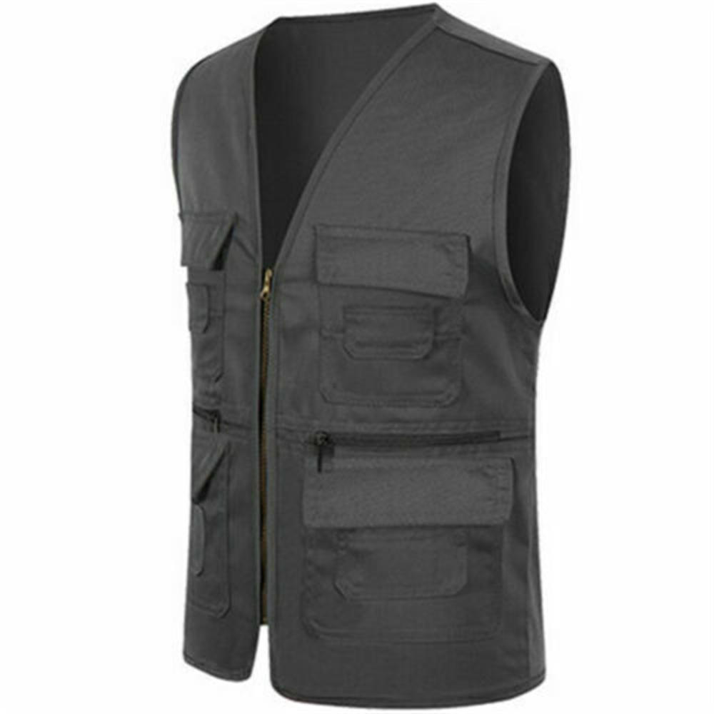 Men's Multi-pocket Workwear Ve - Outdoor Adventure Vest 评论和价格