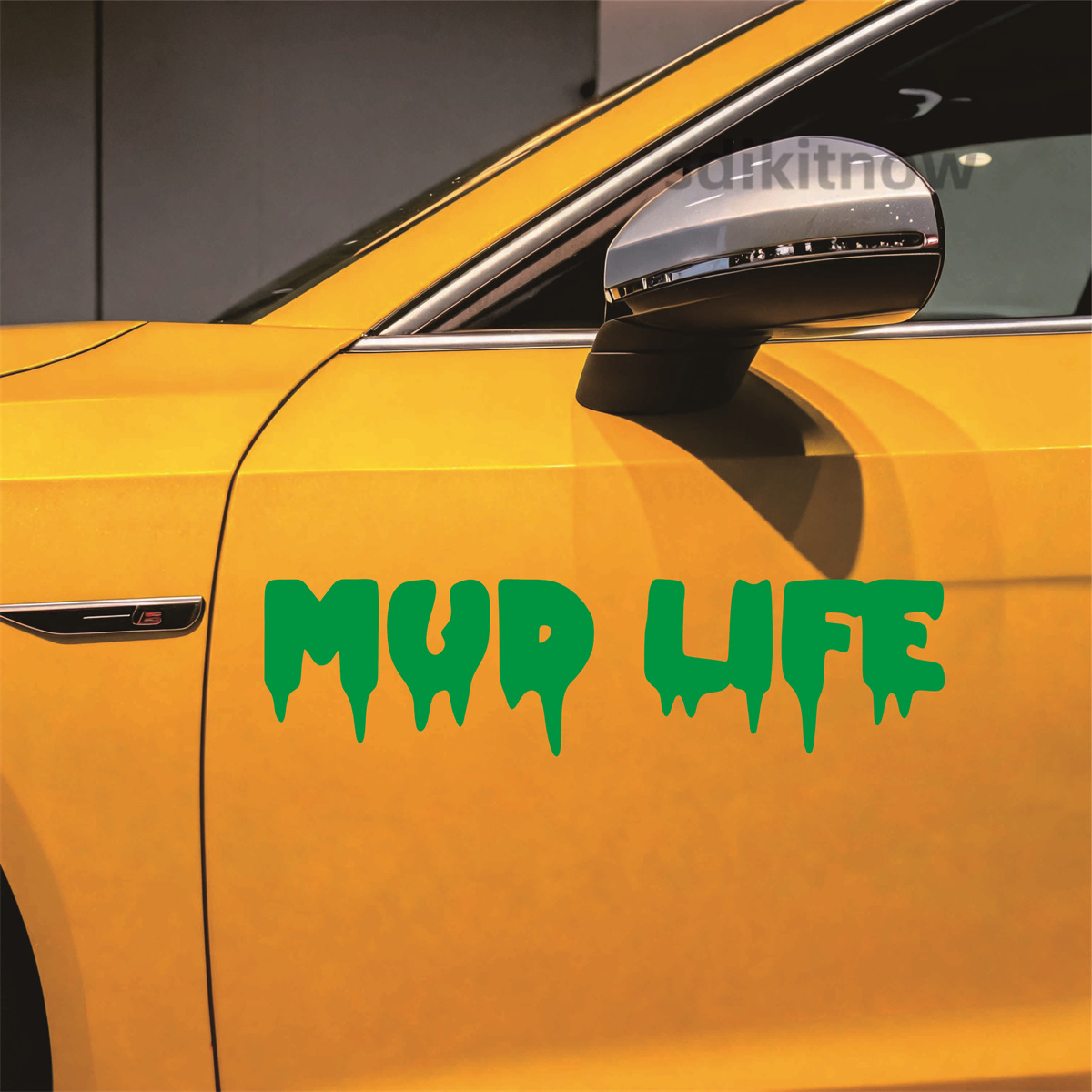 Dripping Mud Life Text car sti - Outdoor Adventure Words 评论和价格