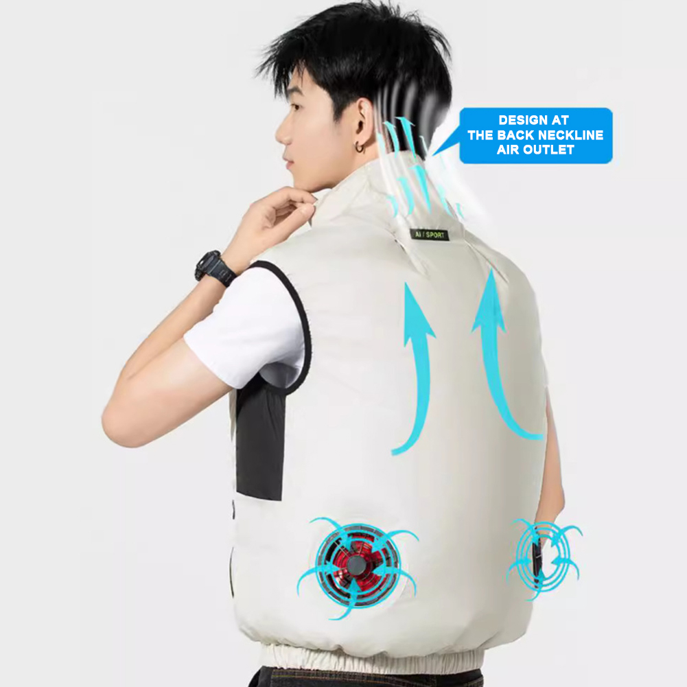 2025 Cooling Fan Vest Air Cond - Outdoor Adventure Vest 评论和价格