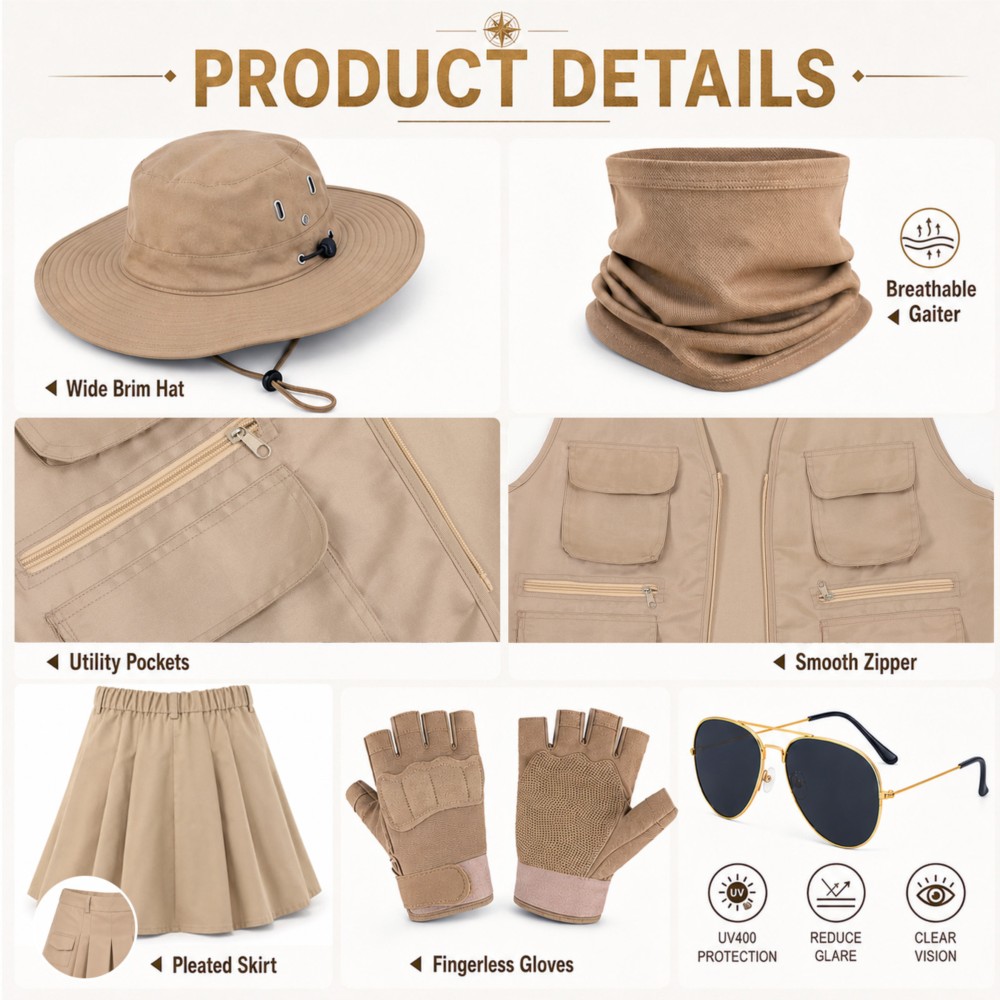 Outdoor Explorer Clothing Hat  - Outdoor Adventure Hat 评论和价格