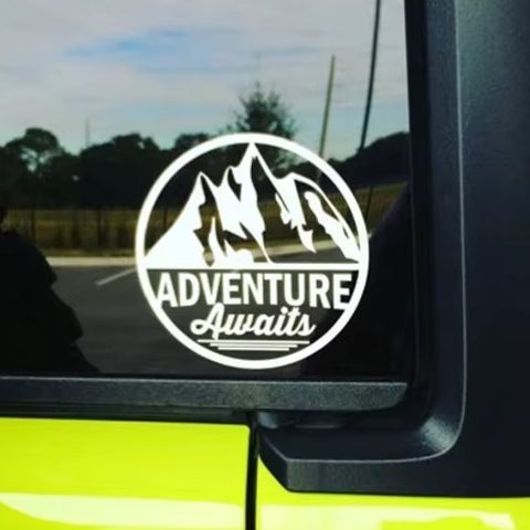 Adventure Awaits Mountain Camp - Outdoor Adventure Words 评论和价格