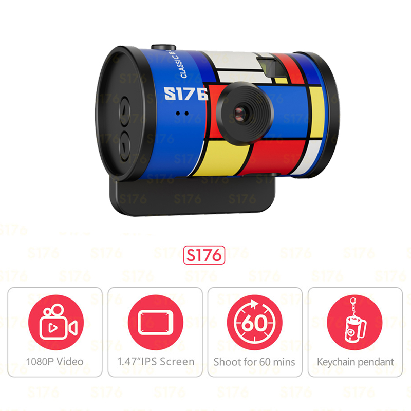 S176 Portable Mini Film Camera - Outdoor Adventure Films 评论和价格