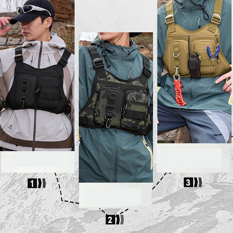 Tactical Molle Front Chest Rig - Outdoor Adventure Vest 评论和价格